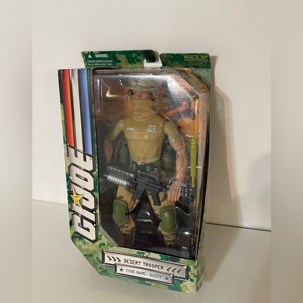 Vintage GI Joe Dusty Figurine NIB